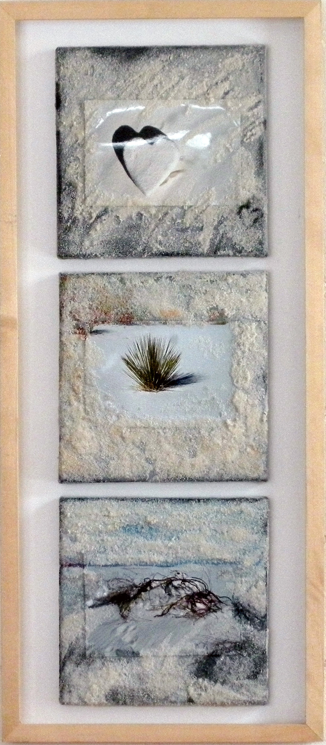 White Sands, Objekt, 30 x 70 cm.